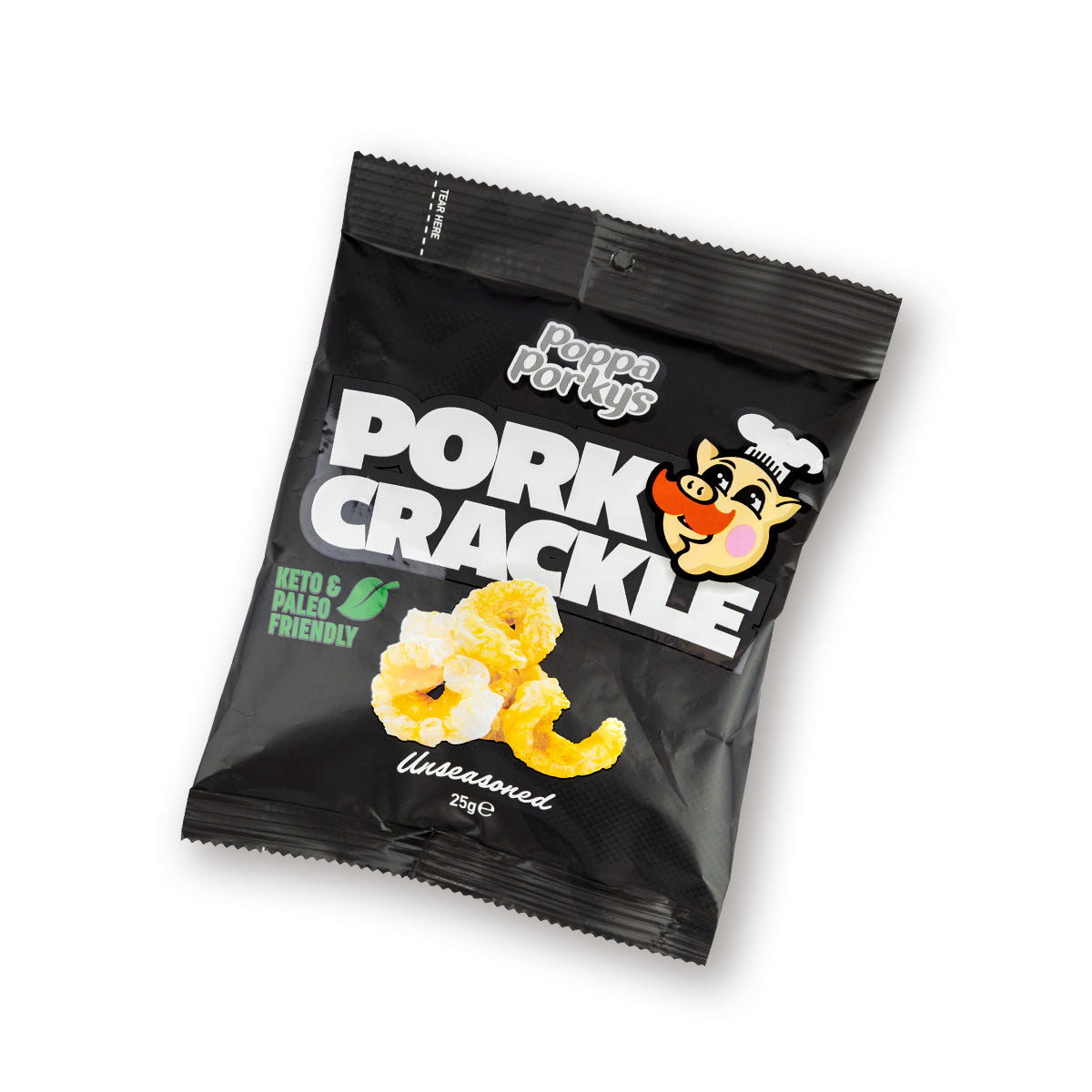 Keto & Paleo Pork Crackle - Unseasoned - 100% Natural