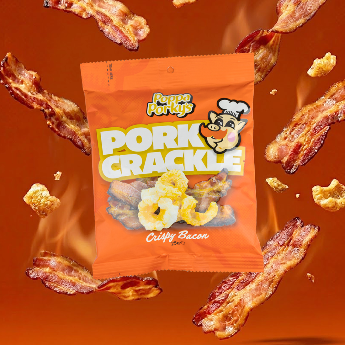 Pork Crackle - Bacon - Bulk Buy