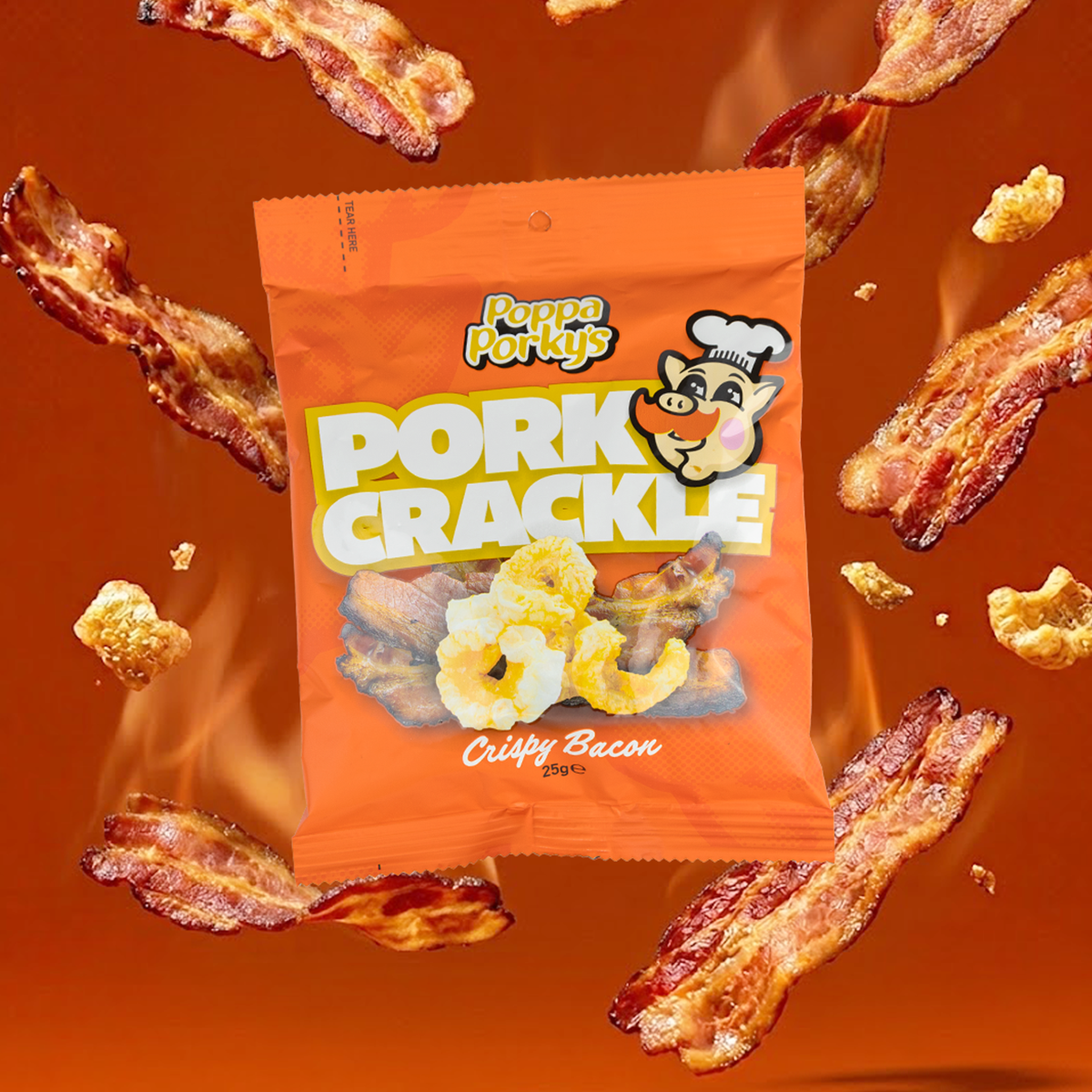 Pork Crackle - Bacon - Bulk Buy
