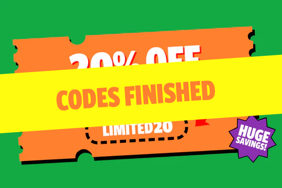 20% OFF - CODES FINISHED