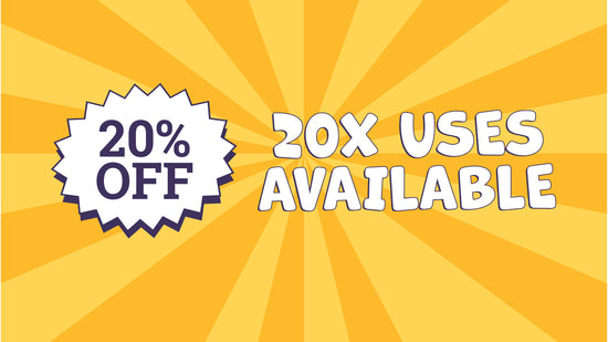20 x 20% OFF CODES