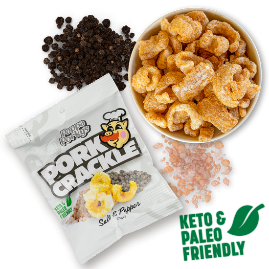 Keto & Paleo Pork Crackle - Salt & Pepper