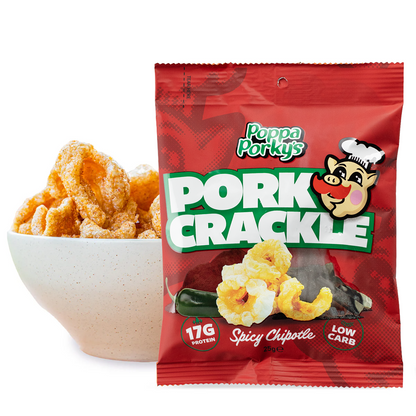 Pork Crackle - Spicy Chipotle - Bulk Buy