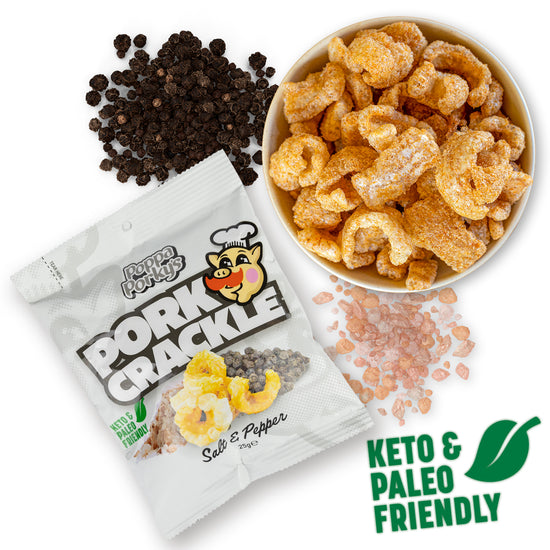 Keto & Paleo Pork Crackle - Salt & Pepper