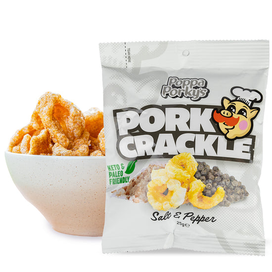 Keto & Paleo Pork Crackle - Salt & Pepper